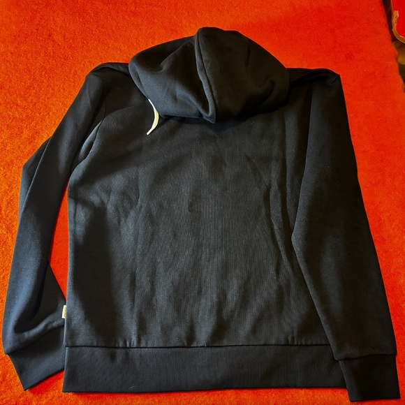 Jack & Jones navy blue and yellow San Diego varsity zip-up hoodie NWT - Picture 9 of 9